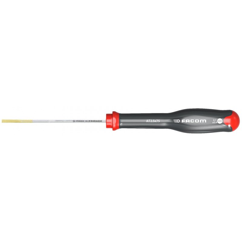 TOURNEVIS PROTWIST® POUR VIS FENTE 3X75MM LONGUEUR 178MM - FACOM - AT3X75