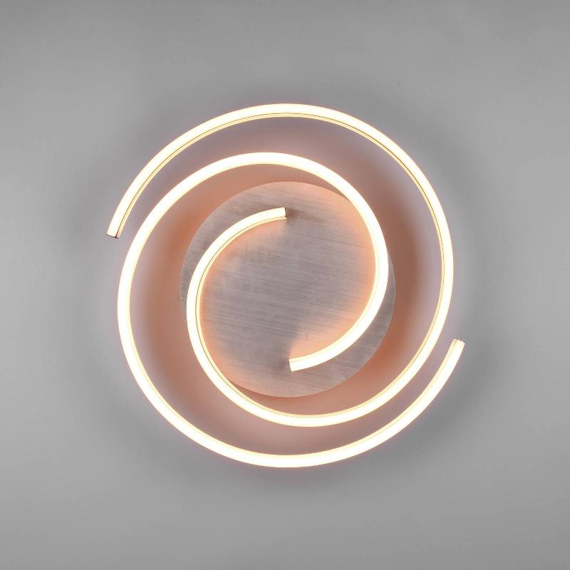 TRIO LIGHTING PLAFONNIER LED CAYA, INTENSITÉ LUMINEUSE VARIABLE, ALUMINIUM