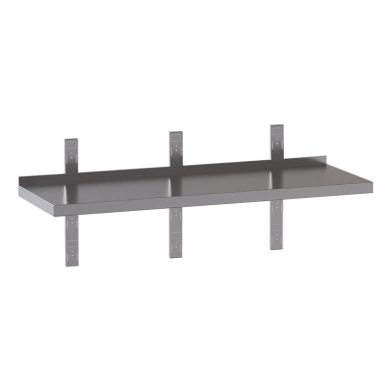 Vaiotec Étagère murale TOPLINE avec supports de fixation murale, 1400 x 400 mm - 10469_0