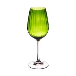 Verre à pied vert Santa 35 cl x6 -  Rond Cristallin Table Passion 6x6 cm - vert 3106233801524_0