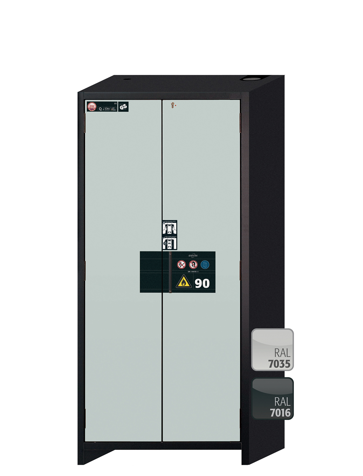 Armoire de sécurité Q-PEGASUS-90 modèle Q90.195.090.WDAC - Réf 30042-041-33629_0