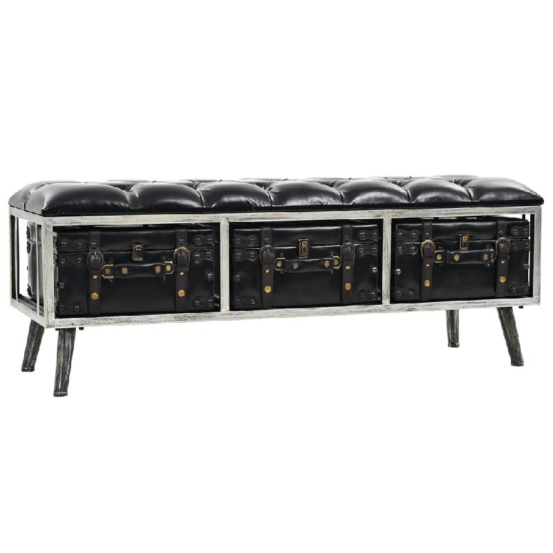 BANC BANQUETTE DE RANGEMENT 110 CM NOIR SYNTHÉTIQUE 02_0010933_0