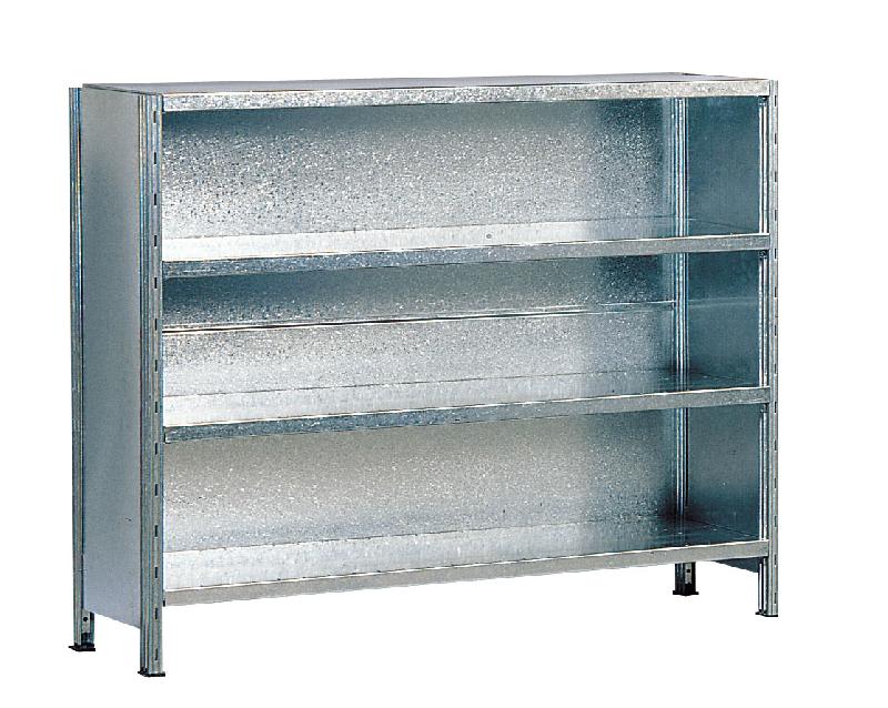 Comptoir tôlé Galvatop 4 tablettes P.400 mm  élement départ_0