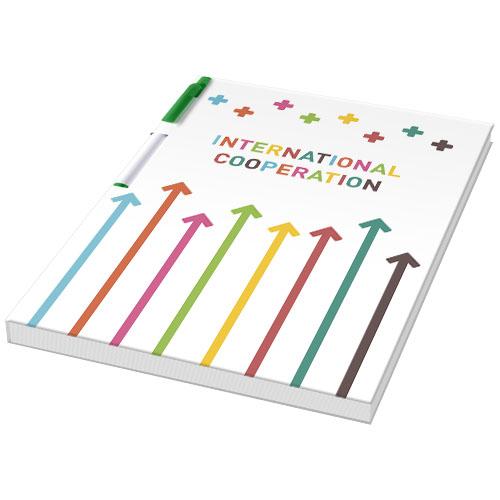 Ensemble conférencier Essential - Bloc-notes A5 avec stylo intégré et couverture rigide_0