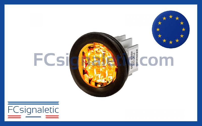 Feu led quartz orange standby mercura_0