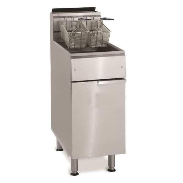 Friteuse gaz tubulaire haut rendement 22L - Type Naturel - Réf IFS-40-1-39 - Puissance 31 kW_0