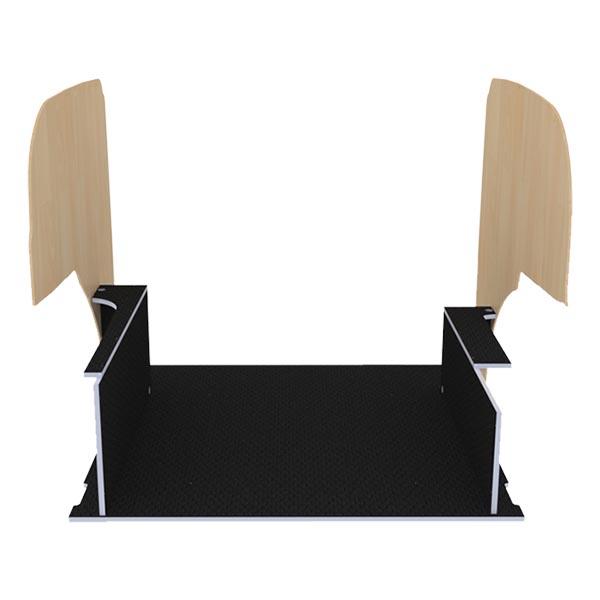 Habillage bois natural K4AD CP antidérapant - Kit complet pour véhicules utilitaires - Marque NISSAN_0