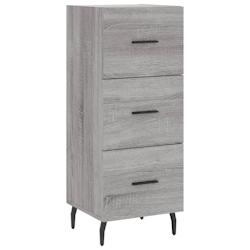 Helloshop26 - Buffet bahut commode armoire meuble de rangement organisateur cuisine salle de séjour salon sonoma 34,5 x 34 x 90 cm 02_0036304 - 30002_0