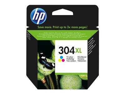 HP 304XL - À RENDEMENT ÉLEVÉ - COULEUR (CYAN, MAGENTA, JAUNE) - ORIGINAL - CARTOUCHE D'ENCRE