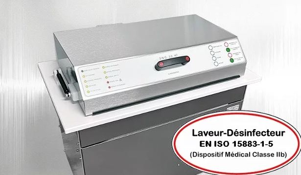 Laveur-Désinfecteur automatique à ultrasons SNC Digital 30-EDK7 - Modèle encastrable vrac/cassettes - Gamasonic_0