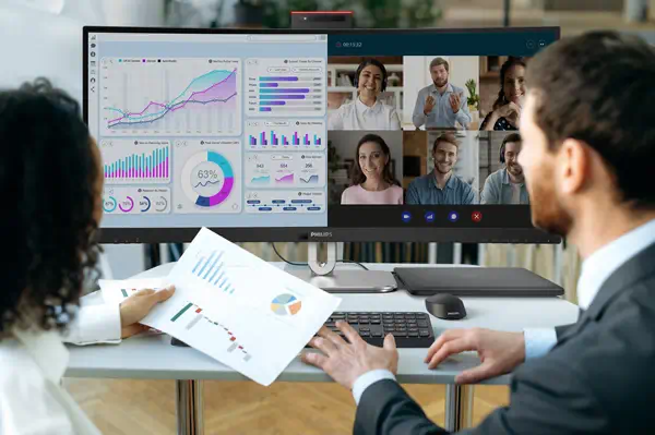 Philips 6000 series 34B2U6603CH/00 écran plat de PC 86,4 cm (34