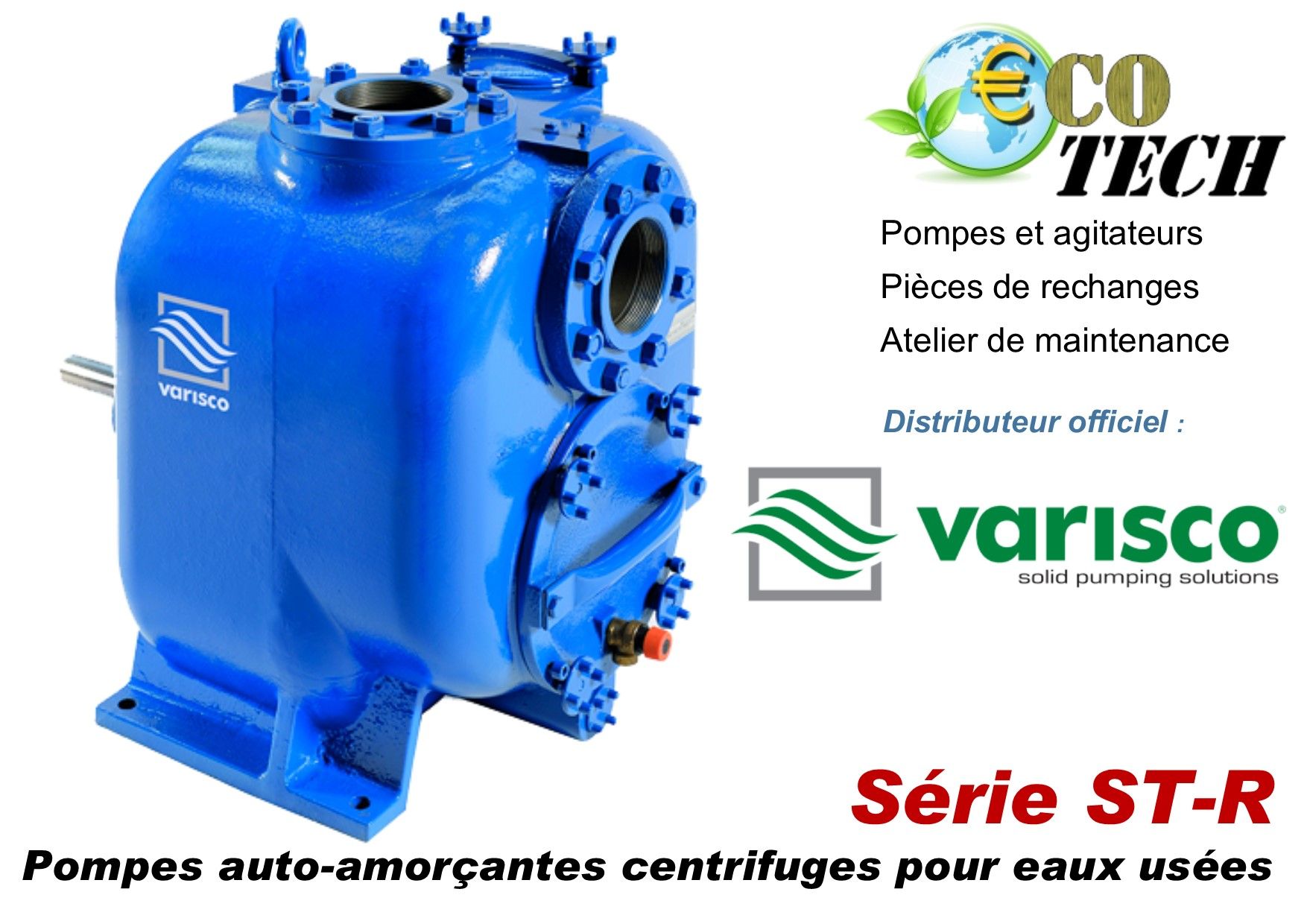 Pompes auto-amorçantes eaux usées varisco série st-r distributeur calvados eure_0