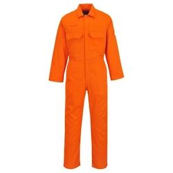 Portwest - Combinaison de travail retardateur de flammes BIZWELD Orange Taille 4XL - XXXXL orange 5036108059348_0