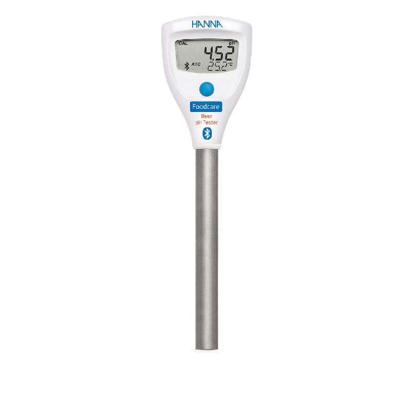 Testeur de pH spécial bière - HALO2 HI9810312 avec électrode en titane et Bluetooth_0