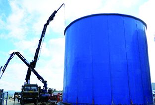 W-tank plaque burgos - réservoir de stockage industriel - toro equipment - le poids de la plaque varie en diamètre et en hauteur : poids maximum 800 kg/plaque_0