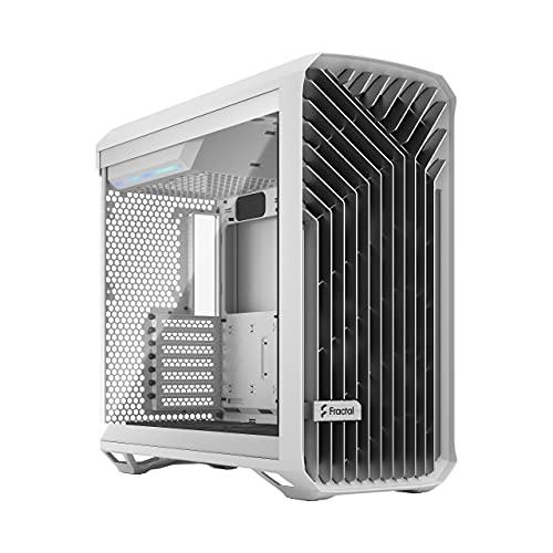 Boîtier PC industriel FRACTAL DESIGN TORRENT WHITE TG CLEAR (BLANC) FD-C-TOR1A-03 - Grille ouverte et 5 ventilateurs PWM pour refroidissement optimal_0