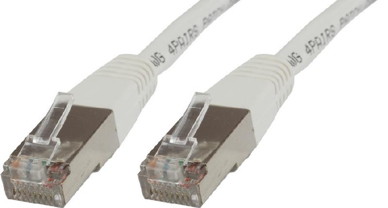 Microconnect B-SFTP60025W - Câble réseau Cat6 S/FTP (S-STP) RJ-45 0,25m Blanc_0