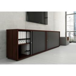Armoire à rideaux démontable en bois mélaminé - Marque MDD - idéale pour accès difficiles_0