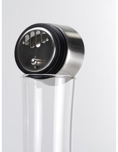 Bouchon verseur inoxydable - avec joint, carafe non comprise_0