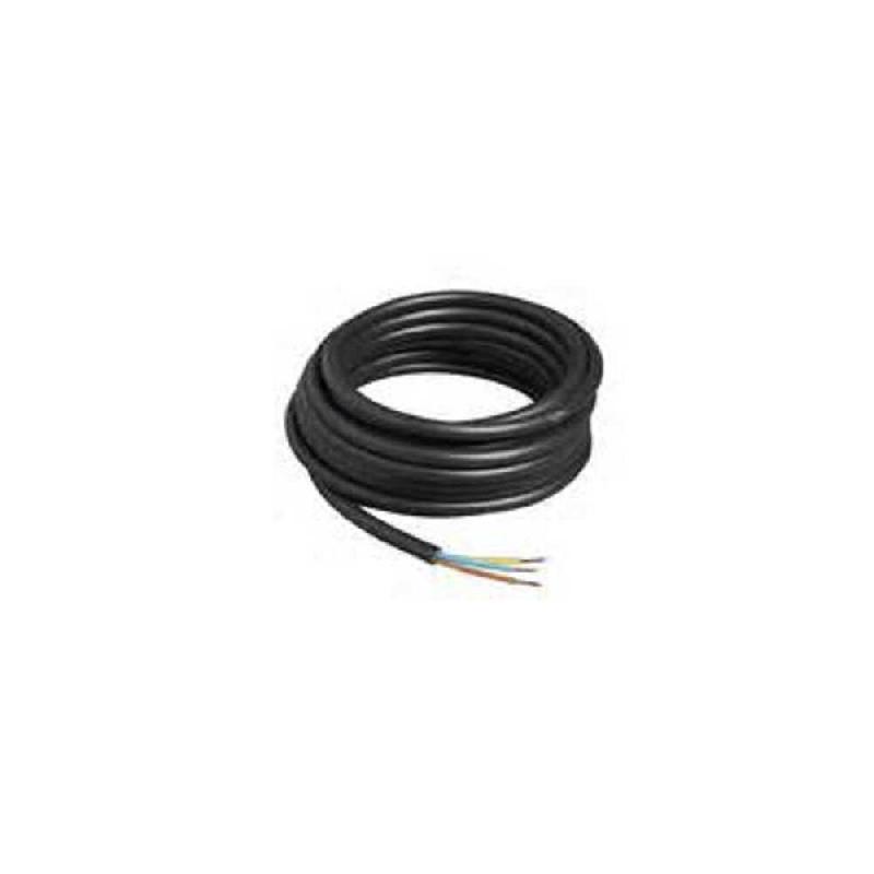 Câble rigide 3G2,5 mm² U-1000 R2V Cuivre noir 100 m FILS & CABLES - noir cuir 132813_0