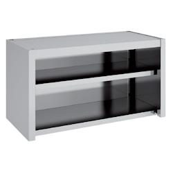 ERATOS Armoire murale ouverte en acier inoxydable AISI-304 18/10 - 1600x400x600 mm - APA-160_0