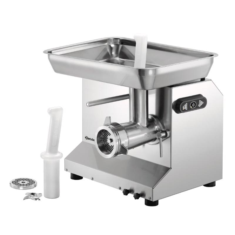Hachoir à viande électrique inox FW200 - 300 à 350 kg/h - professionnel pour restaurateurs et bouchers_0
