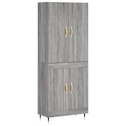 Helloshop26 - Buffet bahut commode armoire meuble de rangement organisateur cuisine salle de séjour salon haut sonoma 69,5 x 34 x 02_0035472 - 300021_0