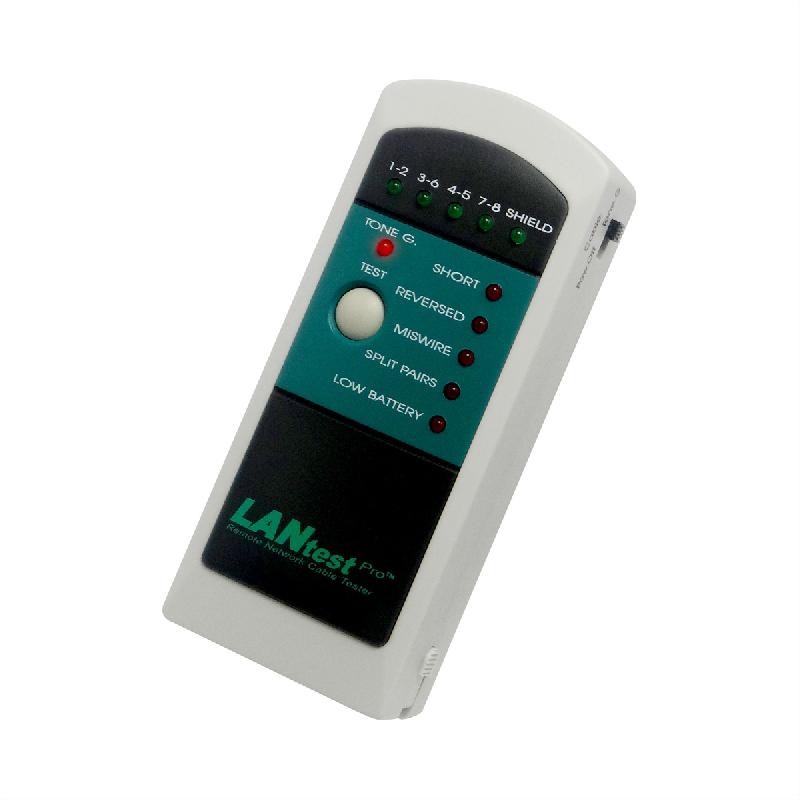 HOBBES LANtest Pro Kit Testeur réseau / câbles avec 4 unités Remote_0