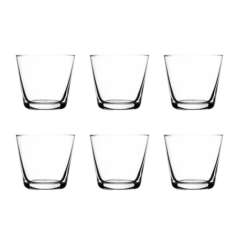 Lot de 6 verrines en verre Cucina 7 cm transparent - Paris Prix - Design & Tendance - Contenance 13 cl_0