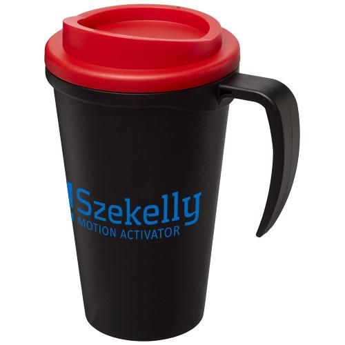 Mug isotherme Americano® Grande 350 ml - double paroi, couvercle à visser et poignée intégrée_0