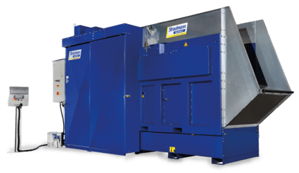 Presse à balles automatique BaleTainer - Grandes quantités de déchets - 600 kN - 4 balles/heure - Strautmann Umwelttechnik_0