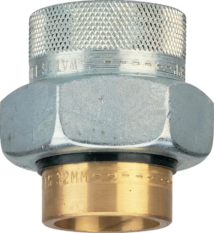 Raccord isolant diélectrique - double femelle en acier et laiton - F 1'' x F 1'' - type RID réf 2224313_0