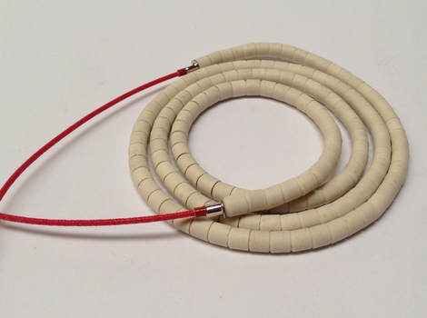 Résistances sous perles - Chauffage conduction solides - Température max 700°C_0