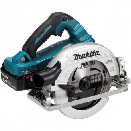 Scie circulaire 36 V : 2 x 18 V Li-Ion BL1850B Ø 190 mm Makita | DHS783T2JU_0