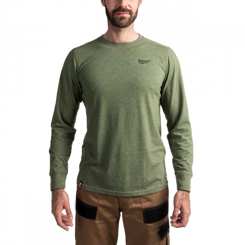 T-shirt hybrid manches-longues vert MILWAUKEE | 4932492998_0
