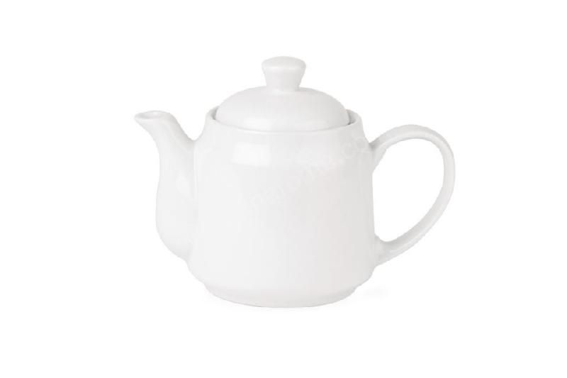 THÉIÈRES / CAFETIÈRES EN PORCELAINE ATHENA 430 ML - LOT DE 4