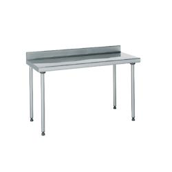 Tournus Equipement Table inox TS15N adossée 900 x 1600 x 600 cm Tournus - plastique 404945_0