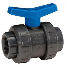 Vanne sphère PVC 3 pièces - Réf : 32 - Série bâtiment pour réseaux d'eau et irrigation - Vannes et robinetteries à boisseaux_0