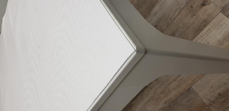 PROTÈGE-TABLE POLYESTER RECTANGULAIRE BLANC 120X80 CM BULGOM SONOLYS