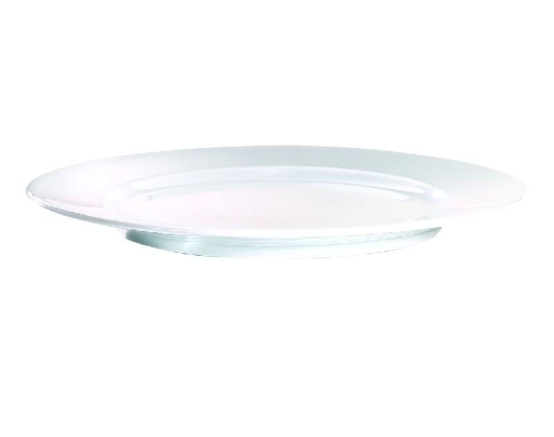 ASSIETTE PLATE ROND BLANC PORCELAINE Ø 28 CM SANCERRE PILLIVUYT