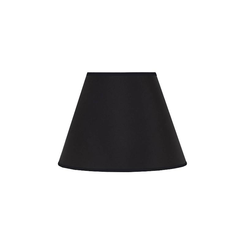 DUOLLA ABAT-JOUR SOFIA HAUTEUR 21 CM, NOIR/BLANC