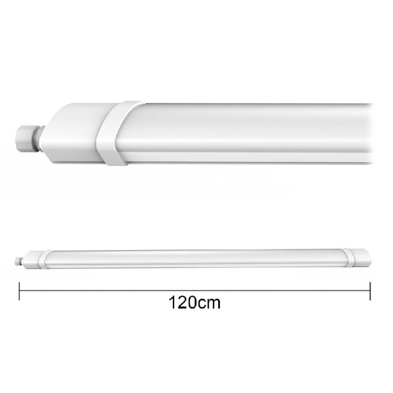 Alcapower Plafonnier Led Étanche 120Cm 60W 6000 Lm Ip65 6000K - blanc 8059174950842_0