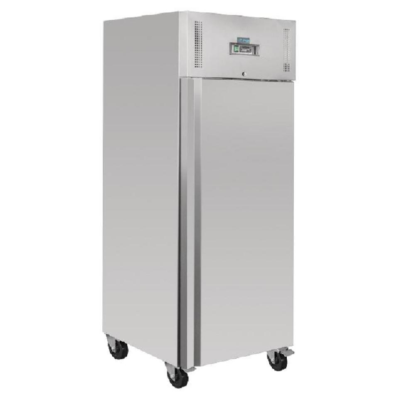 Armoire réfrigérée inox positive 650L - Froid ventilé - Commande numérique - Réf. U632_0