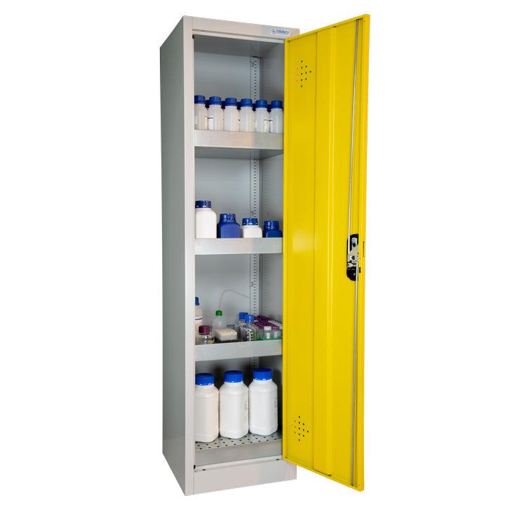 Armoire produits dangereux bicolore haute 1 porte 150 L - AZ150 - Vert_0