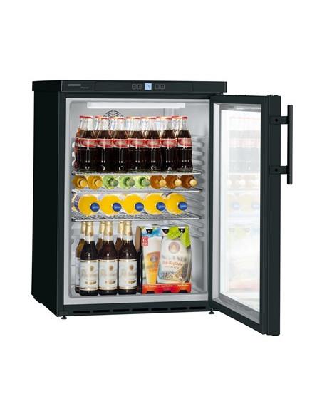 Armoire réfrigérée à boissons LIEBHERR - 1 porte vitrée - FKUV1613 Noir - Température de +1°C à +15°C_0