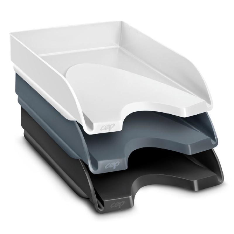 BAC A COURRIER CEPPRO - GRIS ORAGE - LOT DE 2