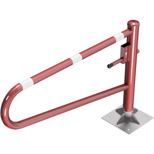 BARRIÈRE PIVOTANTE CHEVILLER SERRURE PROFILÉ-1500MM - SCHAKE