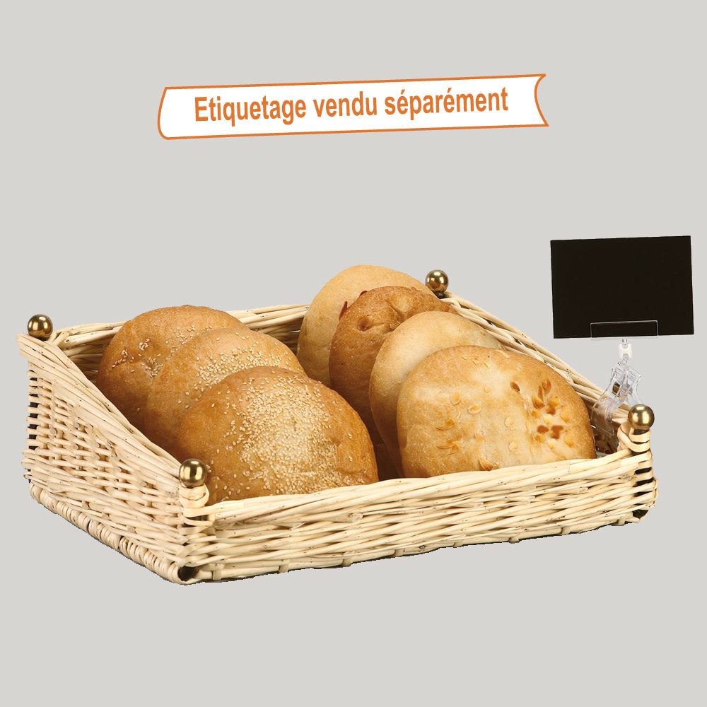 Bergeronnette, présentoir pains spéciaux rouille & or f.40 x p.30 x ht 15_0
