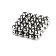 Billes aimantées - aimants permanents - IMA - diamètre 5-6 mm - revêtement nickel - température max 80ºC_0