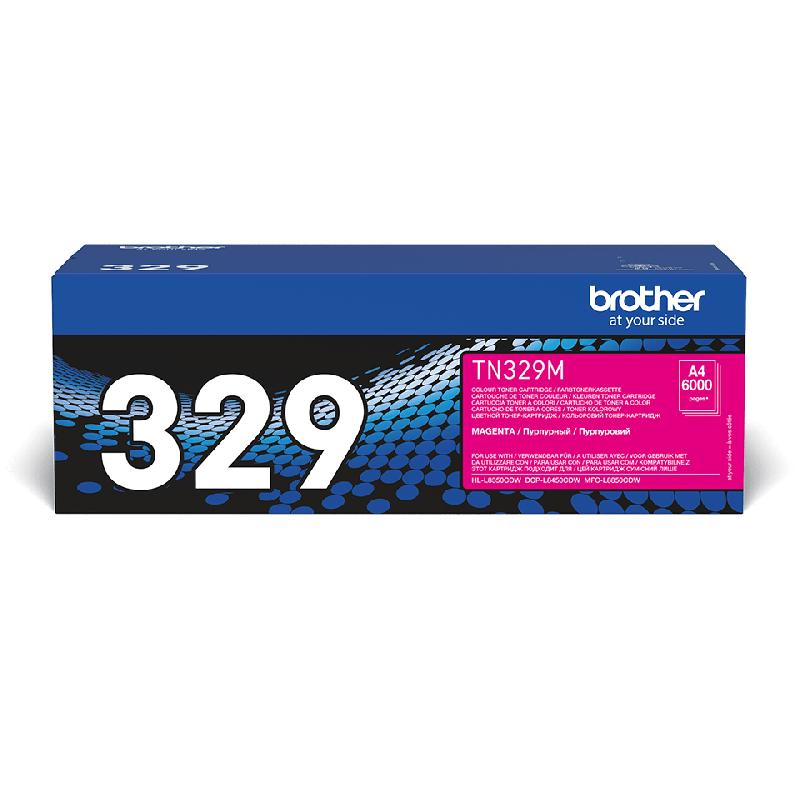 Brother TN-329M - Cartouche de toner originale – Magenta_0